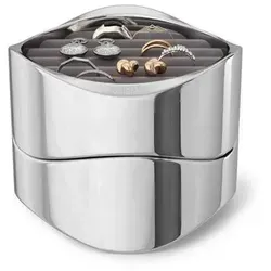 WAVY JEWELRY ORGANIZER CHROME in silber von Umbra