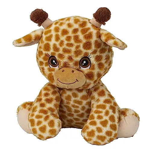 Lifestyle & More Plüschtier Teddybär Giraffe braun sitzend Höhe 44 cm kuschelig weich