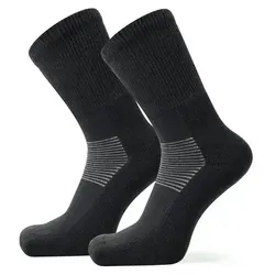 NORDSOX Wandersocken Merino Wolle für Damen und Herren (4-Paar) - Sportsocken aus Merino Wolle, klimaregulierend und mit gepolsterter Sohle für optimalen Komfort beim Wandern und Trekking.