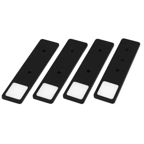 kalb | LED Unterbauleuchte Solid2, SET schwarz von kalb Material für Möbel