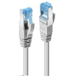 Lindy 47637 Netzwerkkabel Grau 10 m Cat6a S/FTP (S-STP) Kabel Patchkabel RJ45 Cat.6