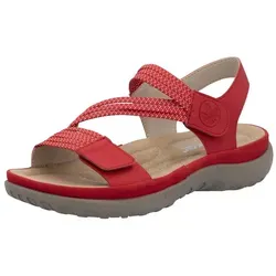 Rieker Sandale Sandalette rot 39 EU in rot von Rieker