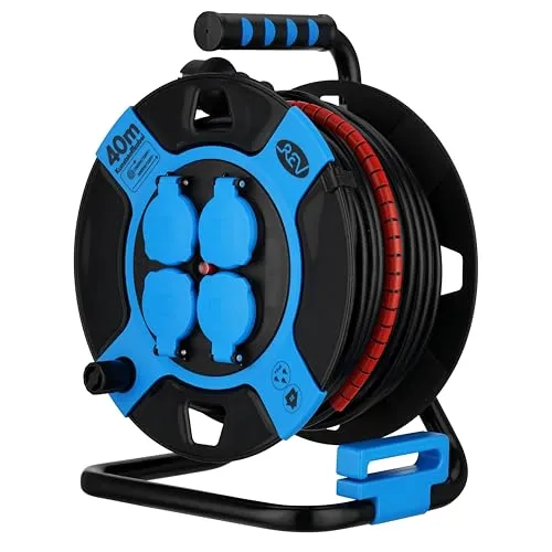 REV Kabeltrommel 40m Outdoor