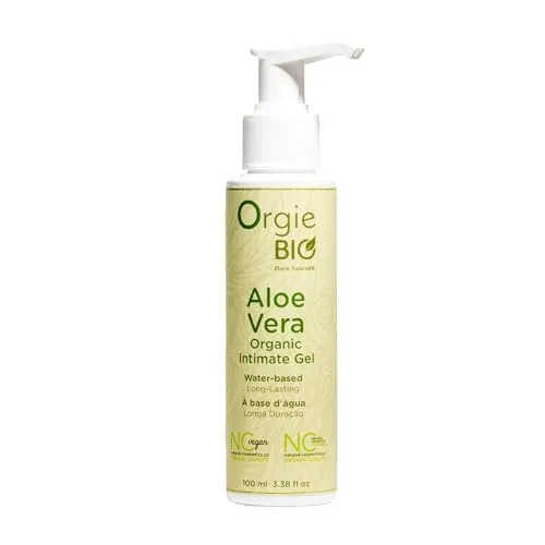 Orgie Bio - Bio freundliches Aloe Vera Intimgel, 100 ml, Grün