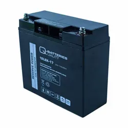 Q-Batteries 12LSX-17 | 12V 17Ah AGM Blei-Vlies-Akku mit 10 Jahren Lebensdauer - Batterien & Akkus, wartungsfreier AGM-Akku mit 10 Jahren Lebensdauer, ideal für kritische Systeme und Notstromversorgungen.
