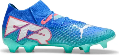 PUMA Herren Future 7 Ultimate FG/AG Fußballschuhe - Leichte und bequeme Fußballschuhe für optimale Performance auf Kunstrasen und Rasen, mit stylischem Design in Blau und einzigartiger Farbgebung.