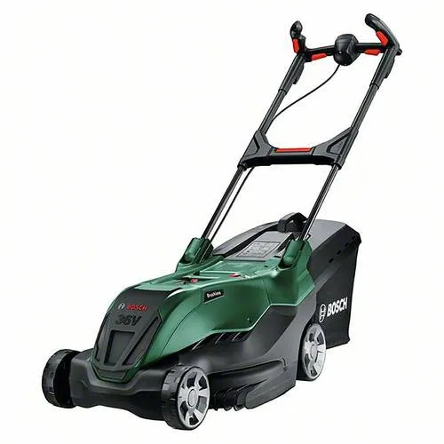 Bosch Home and Garden AdvancedRotak 36V-44-750 Akku-Rasenmäher - Akku-Rasenmäher mit 44 cm Schnittbreite, bürstenlosem Motor für exzellente Schnittleistung und Ergoflex-Handgriffen für müheloses Manövrieren. Ideal für den Garten!