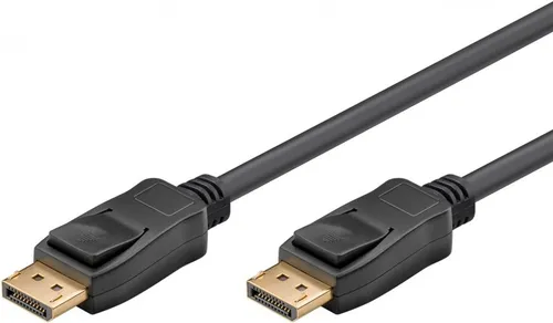 DisplayPort™-Kabel 1.4, 32,4 Gbit/s 8K/60Hz DSC, schwarz, 3,0 m