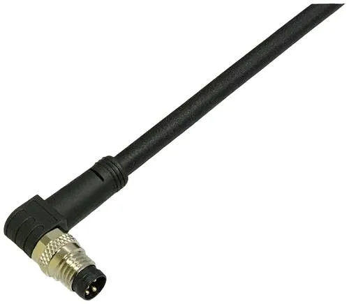 BKL Electronic 2700034 Sensor-/Aktor-Anschlussleitung M8 Stecker, gewinkelt 5m Polzahl Sensoren: 4.5 1St.