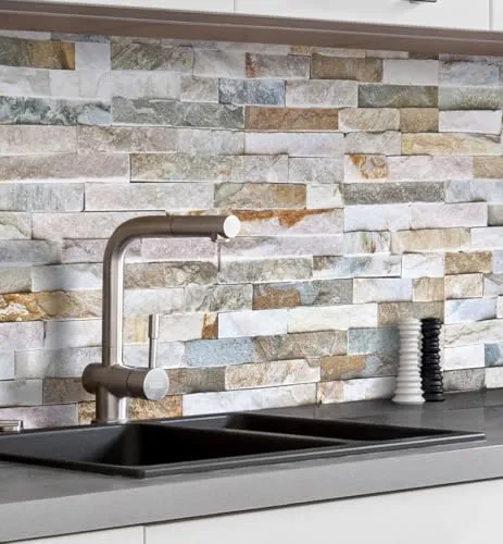 MyMaxxi Küchenrückwand Folie selbstklebend matt in braun von MyMaxxi