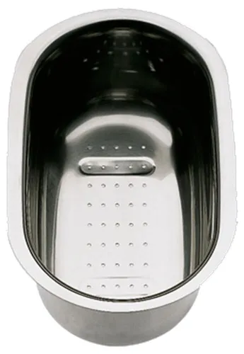 Pyramis Restebeckeneinsatz für geschweißte Becken 165 mm x 290 mm x 120 mm Edelstahl - Für Küchenspülen, hochwertiger Edelstahl sorgt für Langlebigkeit und einfache Reinigung.