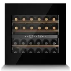 CasoDesign Einbau-Weinkühlschrank 60 cm für 24 Flaschen
