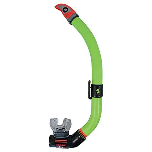 AQUA LUNG ''Air Silicon Ventil'' Profi Schnorchel - lime