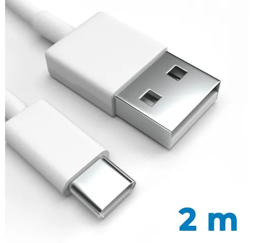 Justcom Xiaomi Mi 12X USB-Kabel, USB-C, USB-A (200 cm), Schnellladekabel, Datenkabel, Handy, Tablet