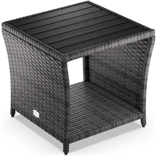 Casaria® Polyrattan Beistelltisch 45x45x40 cm von Deuba
