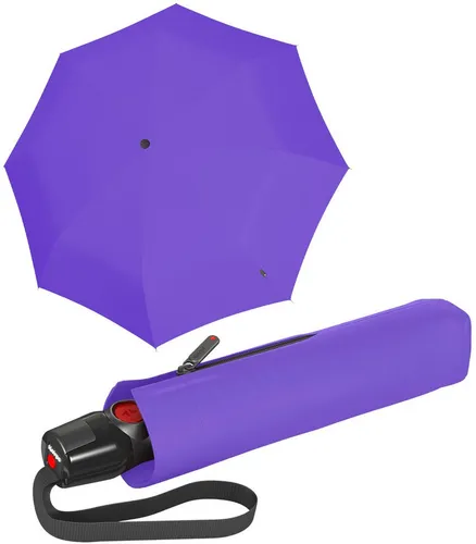 Knirps® Taschenregenschirm T.200 Duomatic mit leichtgängiger Auf-Zu-Automatik, mit Schirmhülle mit Reißverschluss