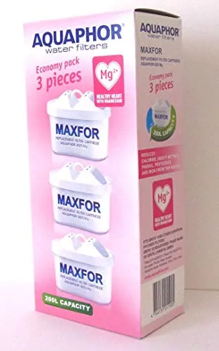 Aquaphor MAXFOR (B25) Mg Pack 3 Filterkartusche, weiß, 200 l