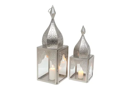 Kerzenständer Silber von Casa Moro