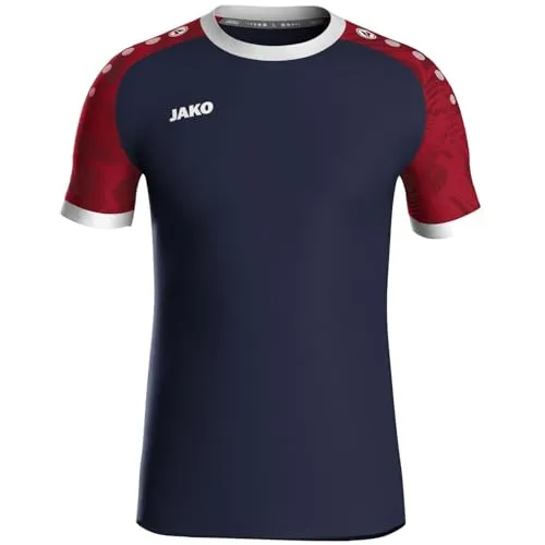 JAKO Iconic Trikot Unisex - Nachhaltiges Sport Shirt Kurzarm aus 100% recyceltem Polyester, Feuchtigkeitstransportierend