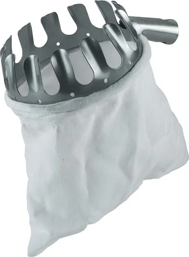 Obstpflücker Apfelpflücker Erntehelfer mit Stoffbeutel