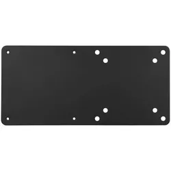 RICOO Halterungszubehör VESA Adapter Universal für Thin Client Intel NUC Mini PC F0211, (VESA 75x75 bis 100x100, 1-tlg., 3 kg Belastbarkeit, unterstützt VESA75x75 und 100x100 mm, Adapter für Thin-Client Intel NUC Mini PC Computer an Monitorhalterung) schwarz