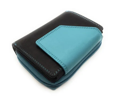 Jockey Club echt Leder Damen Geldbörse Portemonnaie Geldbeutel viele Fächer RFID