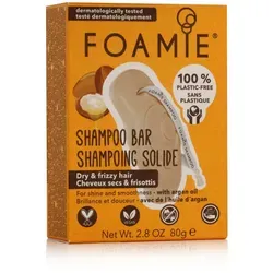 Foamie - Kiss Me Argan Shampoo Bar ( Trockenes und lockiges Haar )
