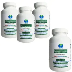 Echtes Herzgespann 720 Kapseln nach Hildegard von Bingen - Pflanzliche Heilmittel mit 720 Kapseln zur natürlichen Unterstützung des Wohlbefindens, hergestellt in Deutschland und nach den Traditionen von Hildegard von Bingen.