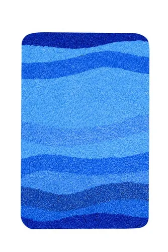 Kleine Wolke Badteppich Miami himmelblau, 50x 60 cm