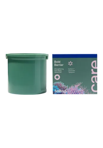 salted. Bold Barrier REFILL | Barrierestärkende Creme | 50 ml - Intensive Feuchtigkeit für trockene und empfindliche Haut. Stärkt die hauteigene Barriere und unterstützt die Regeneration. Ideal für die tägliche Pflege mit geprüfter Qualität.