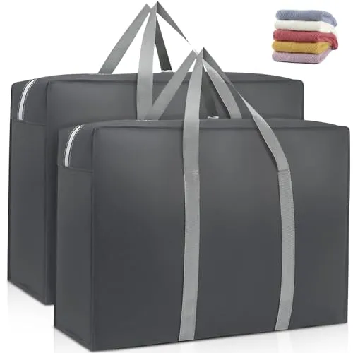 LEKEFET Aufbewahrungstasche für Bettdecken 2er-Pack – 110L