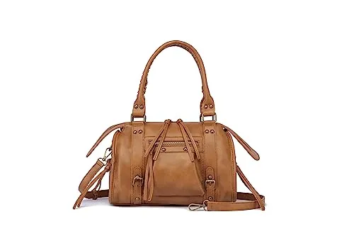 collezione alessandro Schultertasche Barcelona – modisch verspielte Optik - Damen-Schultertaschen mit schönen Details, kleinen Fransen und verstellbarem Trageriemen für individuellen Tragekomfort.