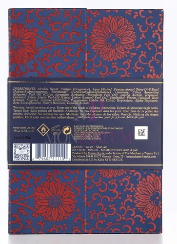 Produktbild The Merchant of Venice Venezia & Oriente Blue Tea EDP Spray