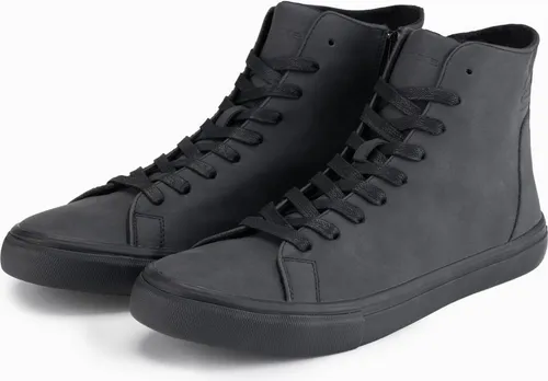 Ombre Clothing Herren-Stiefeletten Waisake schwarz 41 - Hochwertige Herren-Ankle-Boots von Ombre Clothing mit modernem Design und praktischem Reißverschluss für einfaches Anziehen. Ideal für stilvolle Alltagslooks.
