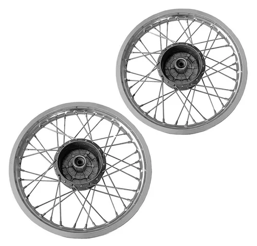 Craftride Schraube Set 2x Speichenrad Felge Stahl für Simson S51 S50 S70 Schwalbe KR51 St