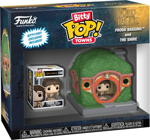 Lord of the Rings Frodo Baggins and The Shire Bitty Pop! Funko