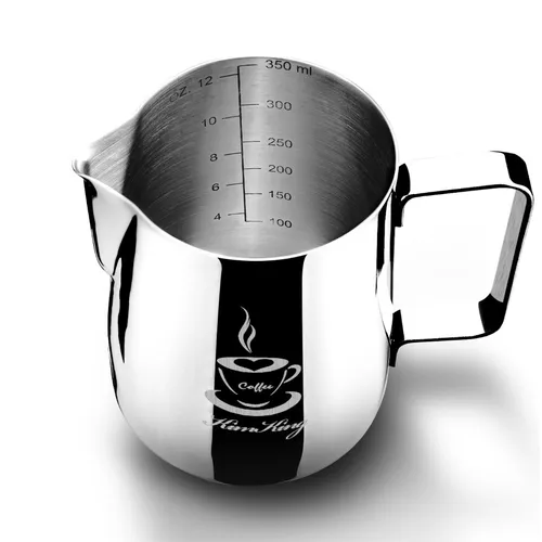 Milch Pitcher 350ml Edelstahl Milchschäumer Cappuccino