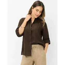 Brax Kurzarmbluse Style VICKI braun 4XL (48) von Brax