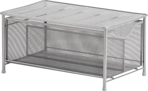 Zeller Present Allzweckkorb - Platzsparend und funktional - Aufbewahrungsboxen für vielseitige Verwendung: Der stilvolle Korb mit Deckel bietet optimale Ordnung und ist ideal für Büro, Küche oder Jugendzimmer.