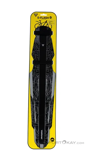 Topeak D-Flash ST Sitzrohr Fender Schutzblech-Schwarz-One Size