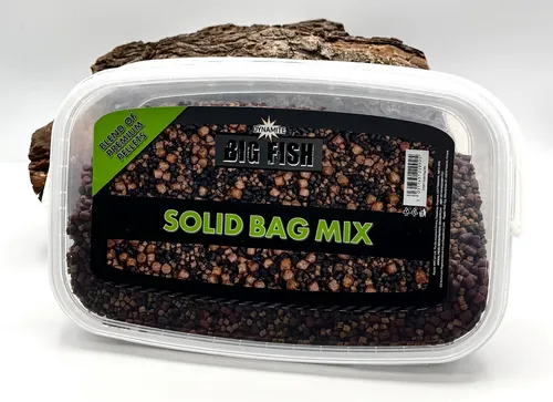 Dynamite Baits Big Fish Solid Bag Mix Premium PVA Pelletmischung 1,2kg 2L Eimer