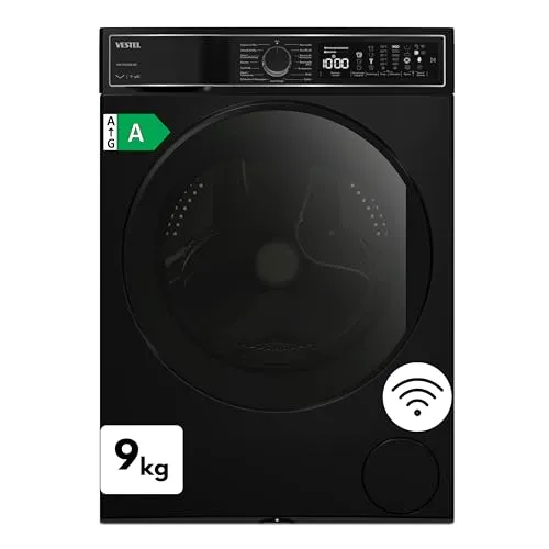 Vestel Waschmaschine WMI99342 MB WIFI 9kg/1400Umin schwarz