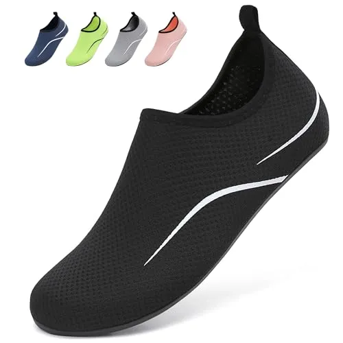 BARFULKER Badeschuhe Unisex