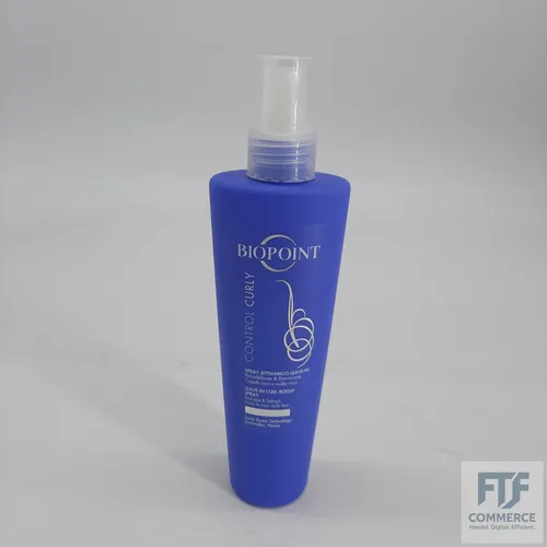 Biopoint Control Curly Leave-In Aktiv-Spray ohne Ausspülen, Anti-Frizz, remodell