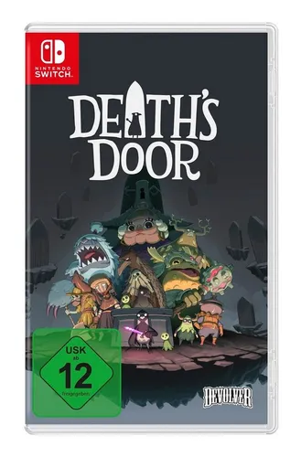 Deaths Door - Switch - Nintendo Switch-Spiel mit packender Story: Erlebe ein düster-humorvolles Abenteuer, kämpfe gegen mächtige Bestien und enthülle Geheimnisse in einer einzigartigen Welt voller Charaktere.