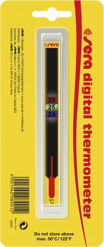 Sera Aquariumthermometer Stick-On LCD 1 Stück