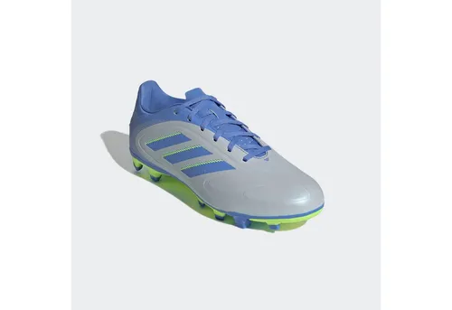 adidas Performance COPA PURE 3 CLUB FG/MG Fußballschuh für Rasenplätze - Halo Blue, Größe 43 EU - Hochwertige Fußballschuhe für Rasenplätze mit optimalem Grip und Komfort, ideal für leidenschaftliche Spieler, die ihre Leistung steigern möchten.