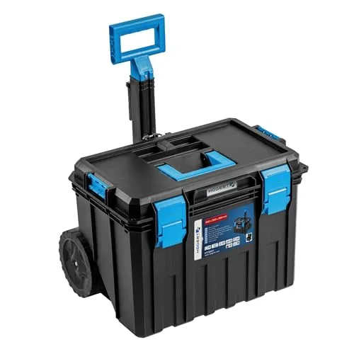 Högert Hogert Werkzeugkoffer auf Rollen - Praktische Werkzeugkoffer auf Rollen für einfachen Transport, ideal für Profis und Heimwerker.