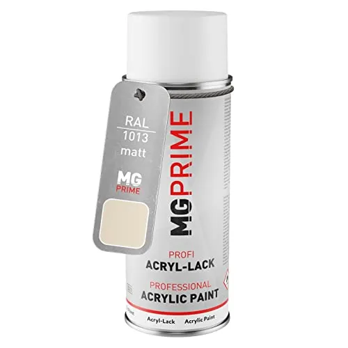 MG PRIME RAL 1013 Perlweiss/Oyster white Spraydose 400 ml matt schnelltrocknend