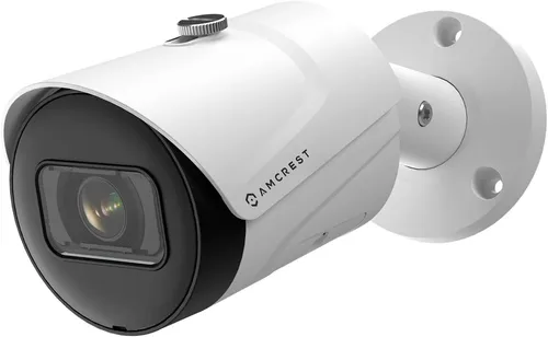 Amcrest Ultra-HD-4K PoE-IP-Stiftkamera für Außenbereich - IP8M-2496EW-V2 - Überwachungskamera mit 8 MP Ultra HD 4K Auflösung, 30 m Nachtsicht und wetterfestem IP67-Gehäuse für zuverlässige Sicherheit bei Tag und Nacht.